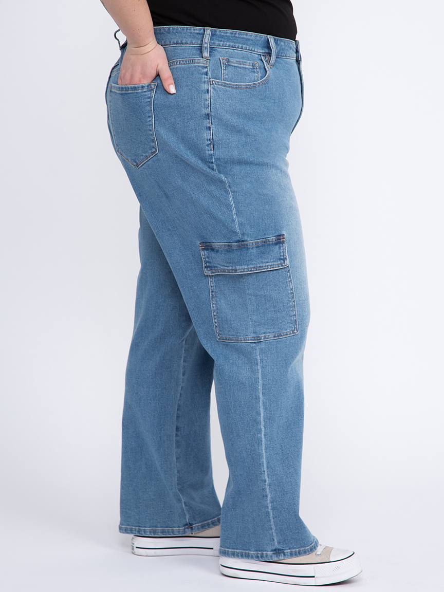 【Anyone more】Rition Back Pocket Wash Wide Pants Risen Light Wash Wide Leg Waist Tie Jeans | Lime Lush Boutique