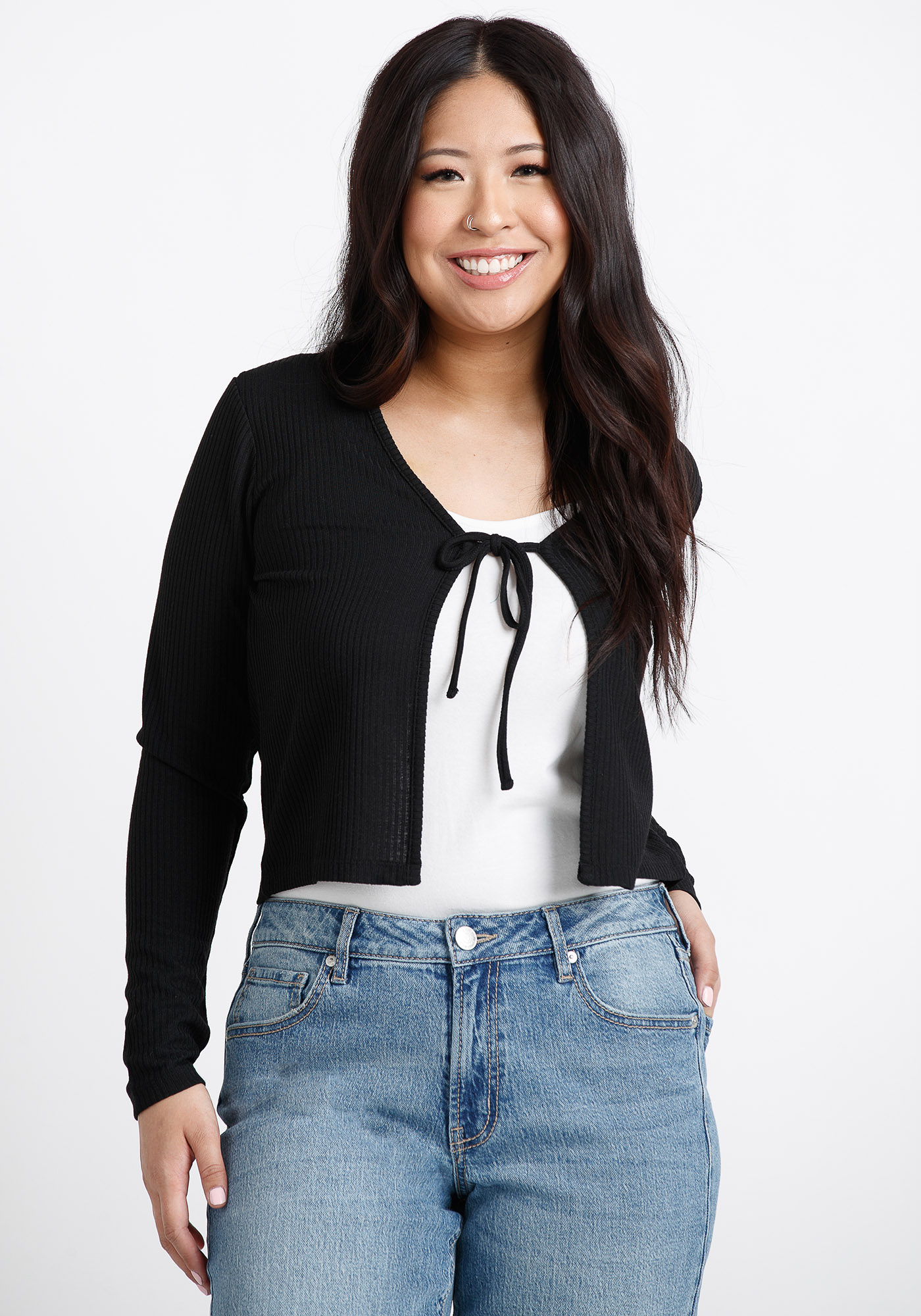 Sadie Tie Front Cardigan