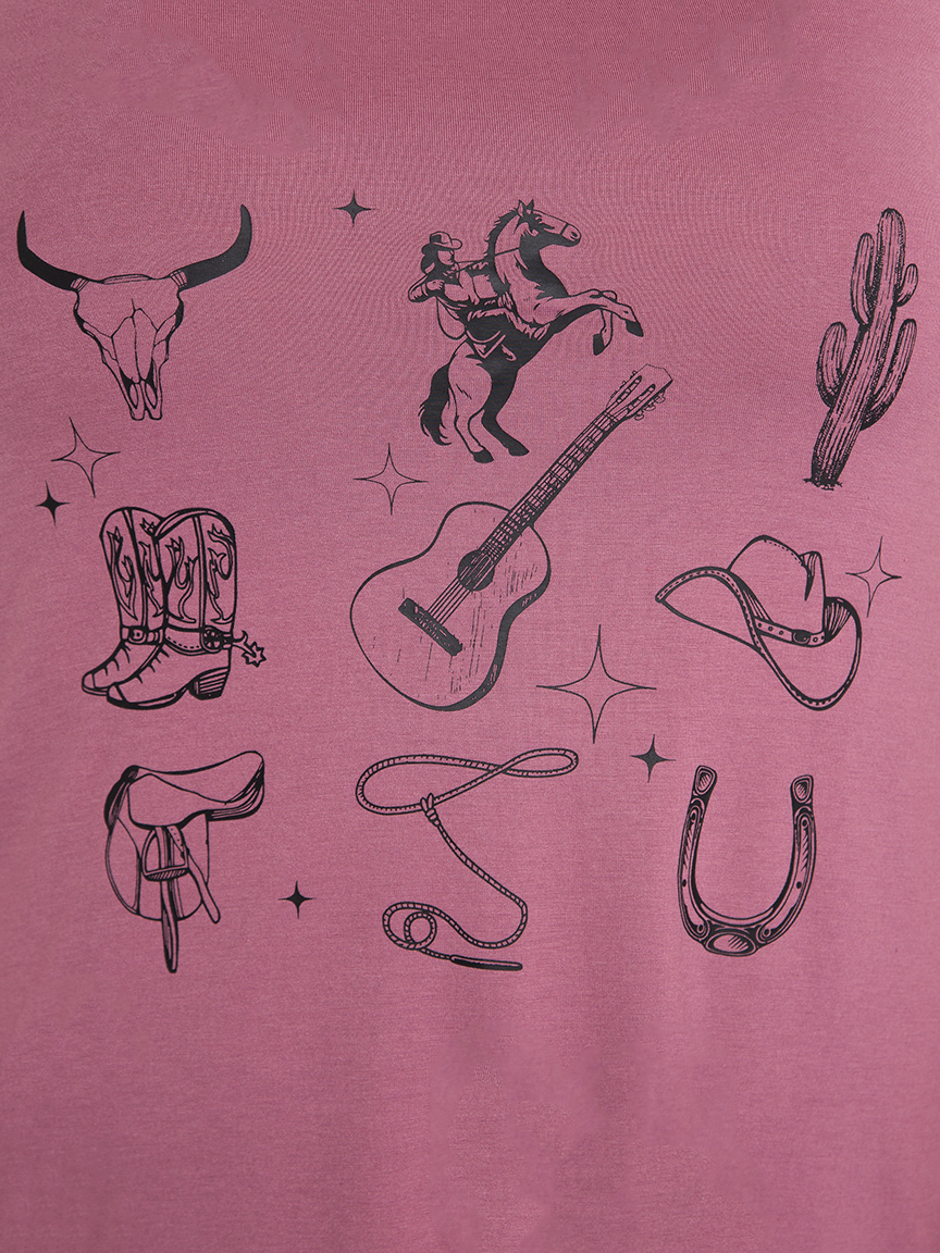Women's Western Scoop Neck Tank