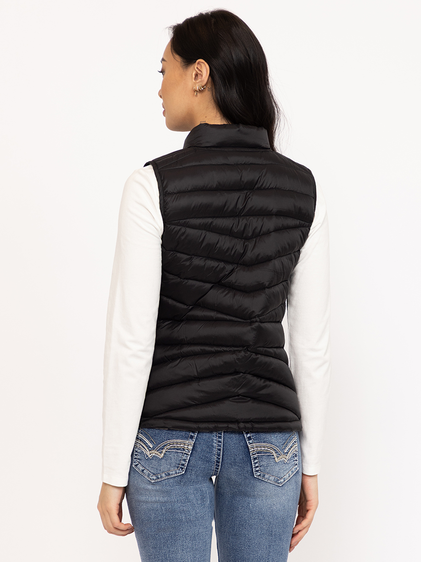 Women's Reversible Puffer Vest