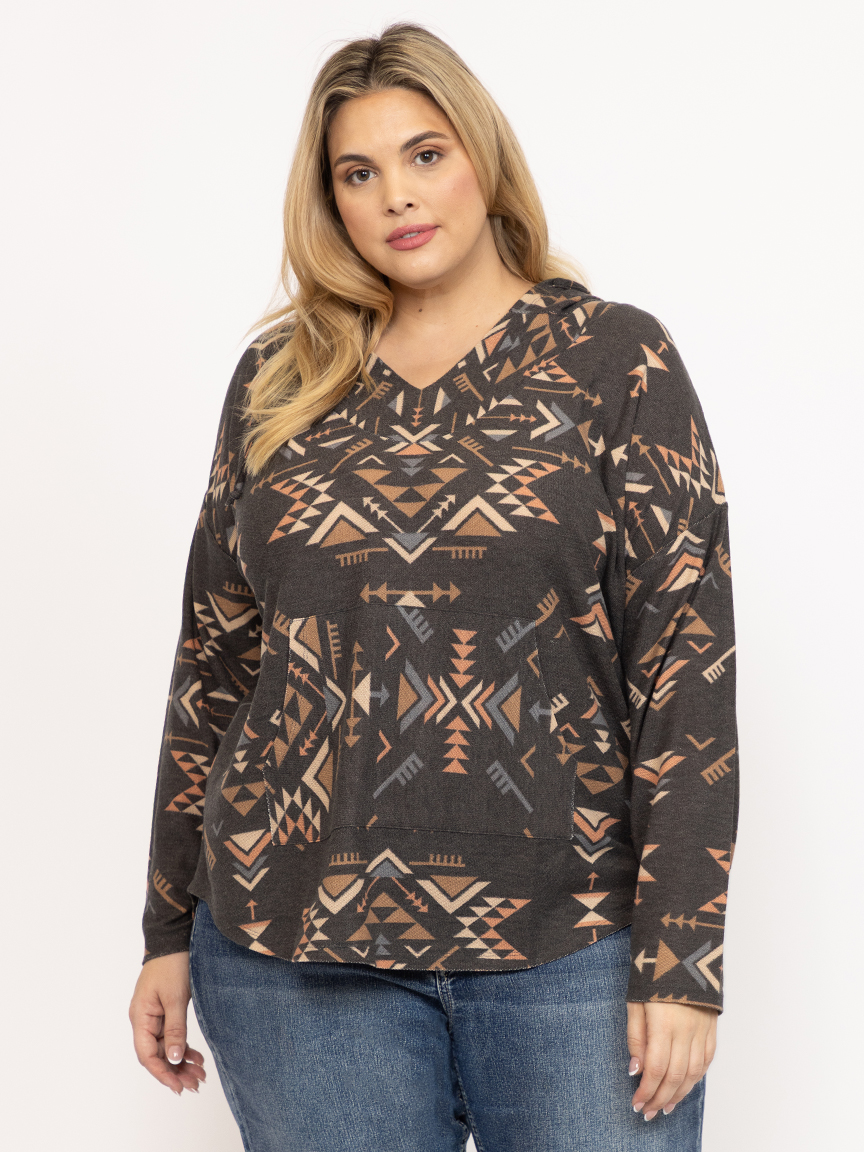 Women's Geo Hacci Hoodie