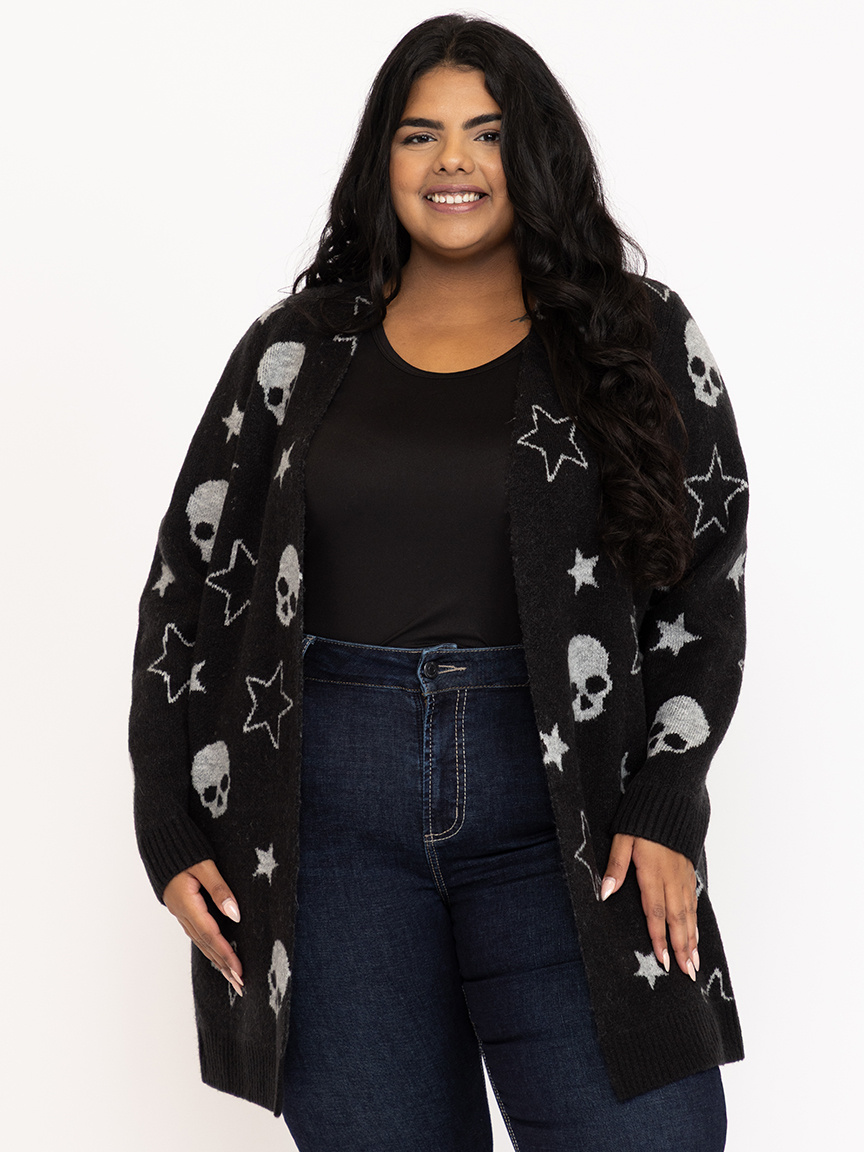 Women's Skull Cardigan