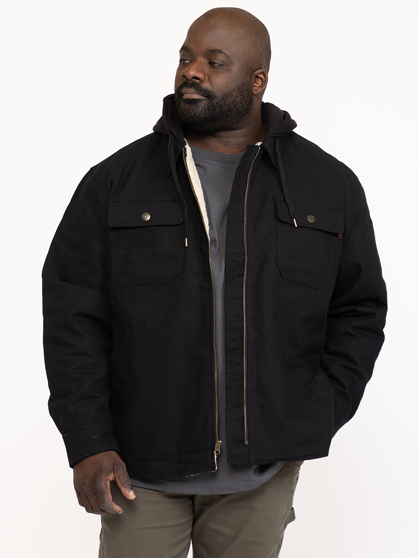 Men's Sherpa Lined Shirt Jacket