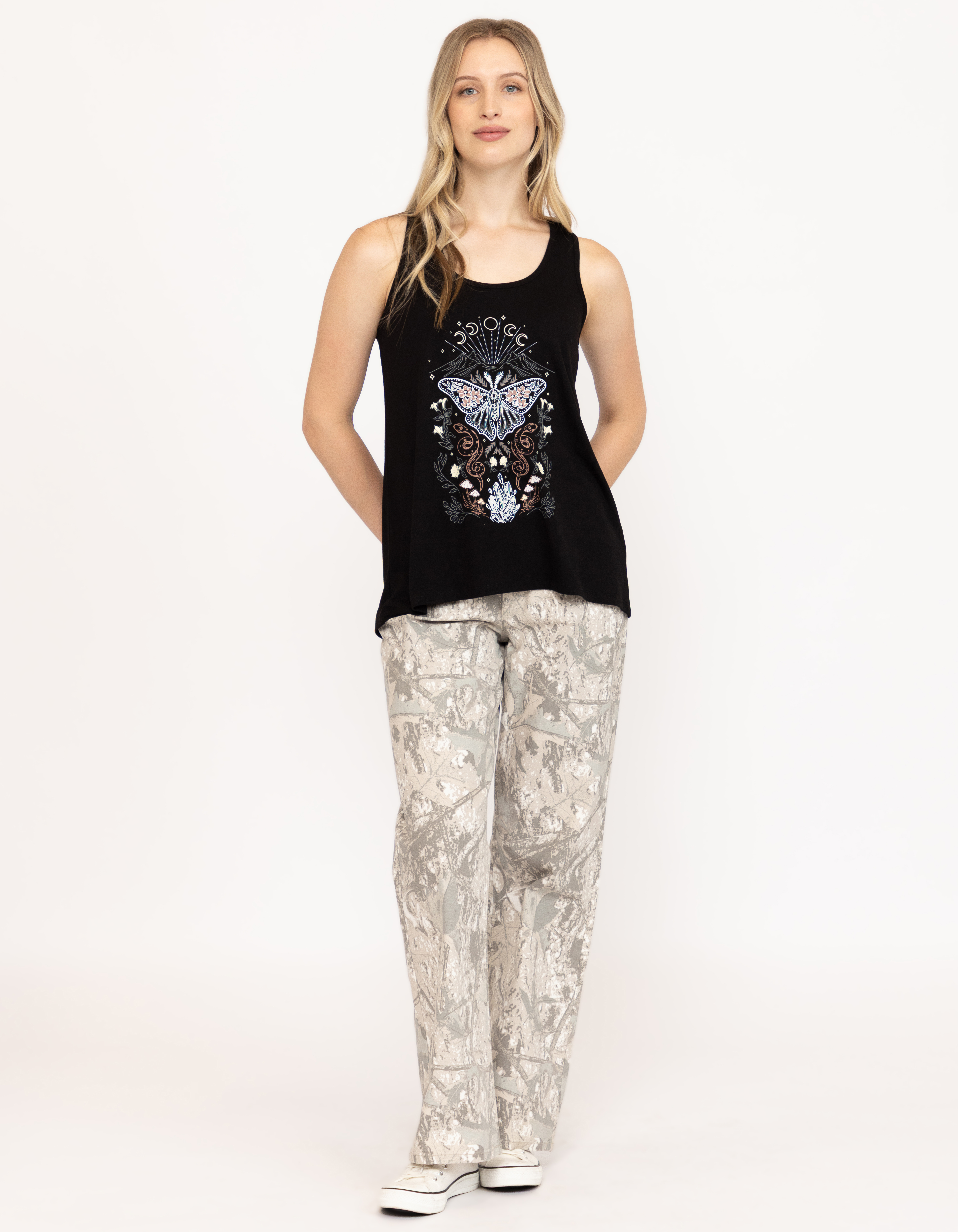 Women's Butterfly Racerback Tank