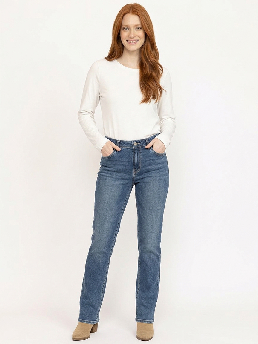 Women's Crew Neck Long Sleeve Tee