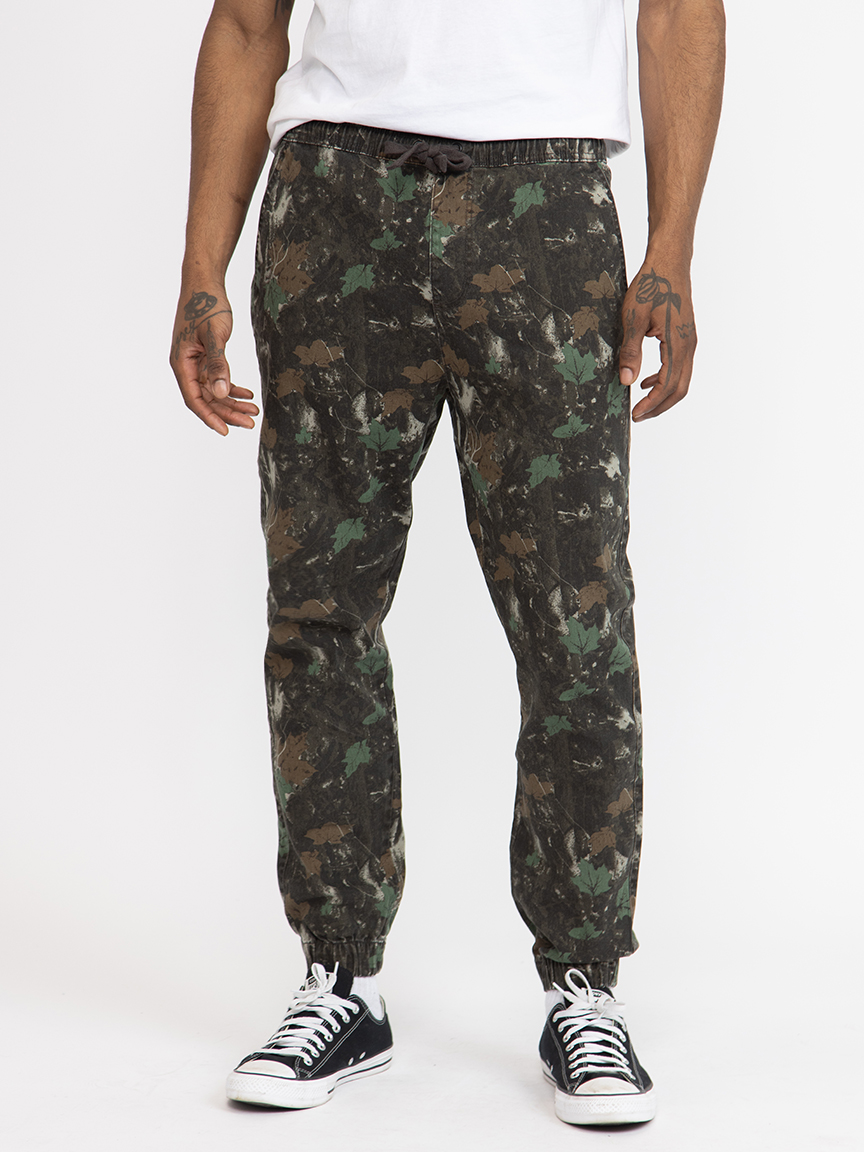 Men's Camo Twill Jogger