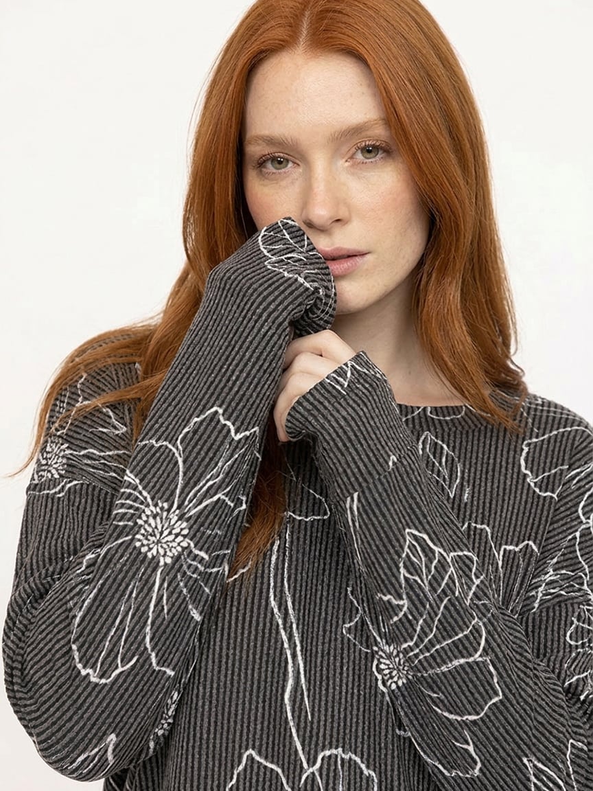 Women's Floral Print Top