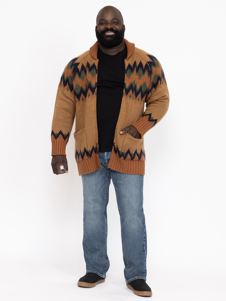 Men's Geometric Sweater