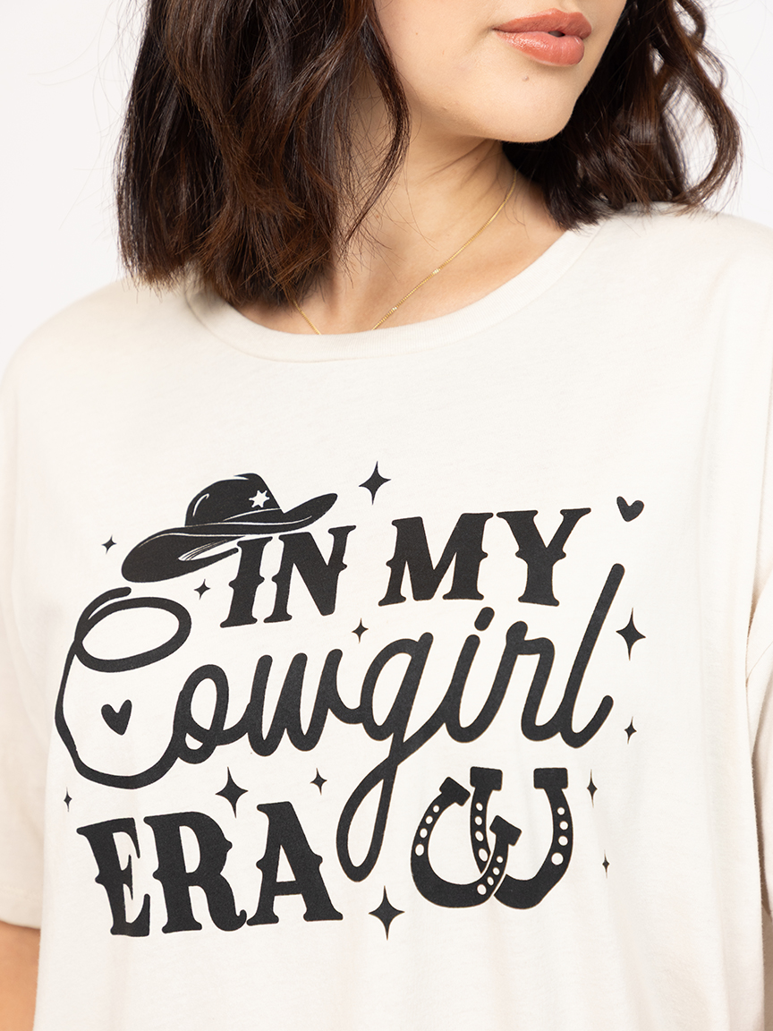 Women's Cowgirl Era Oversized Tee