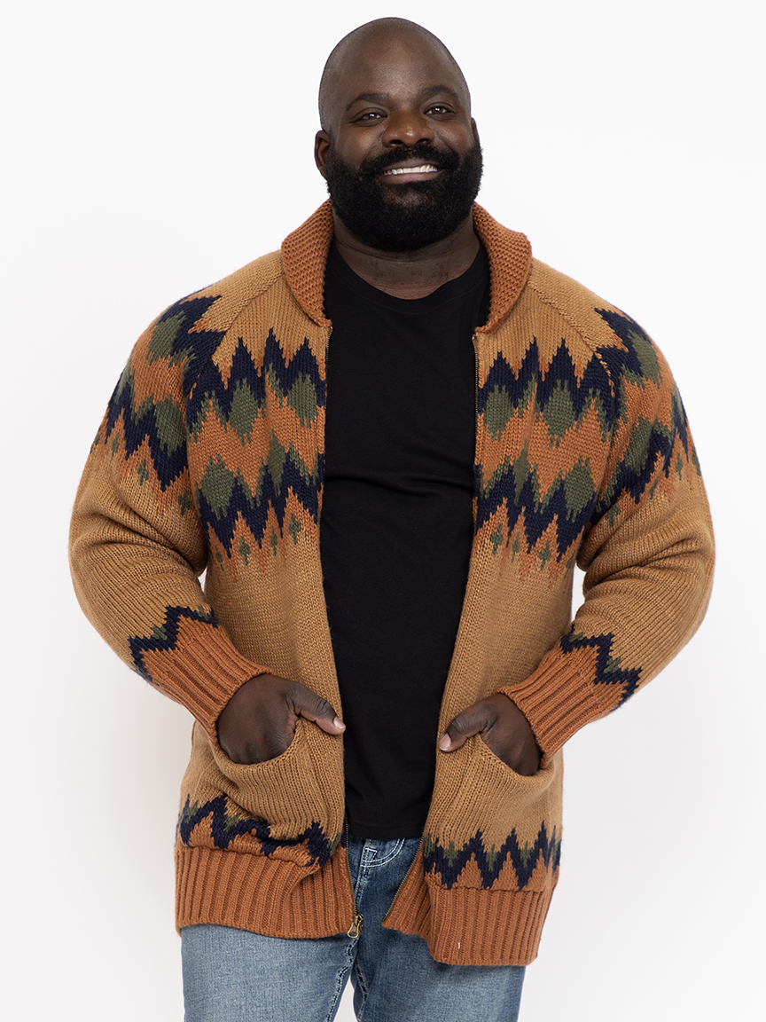 Men's Geometric Sweater