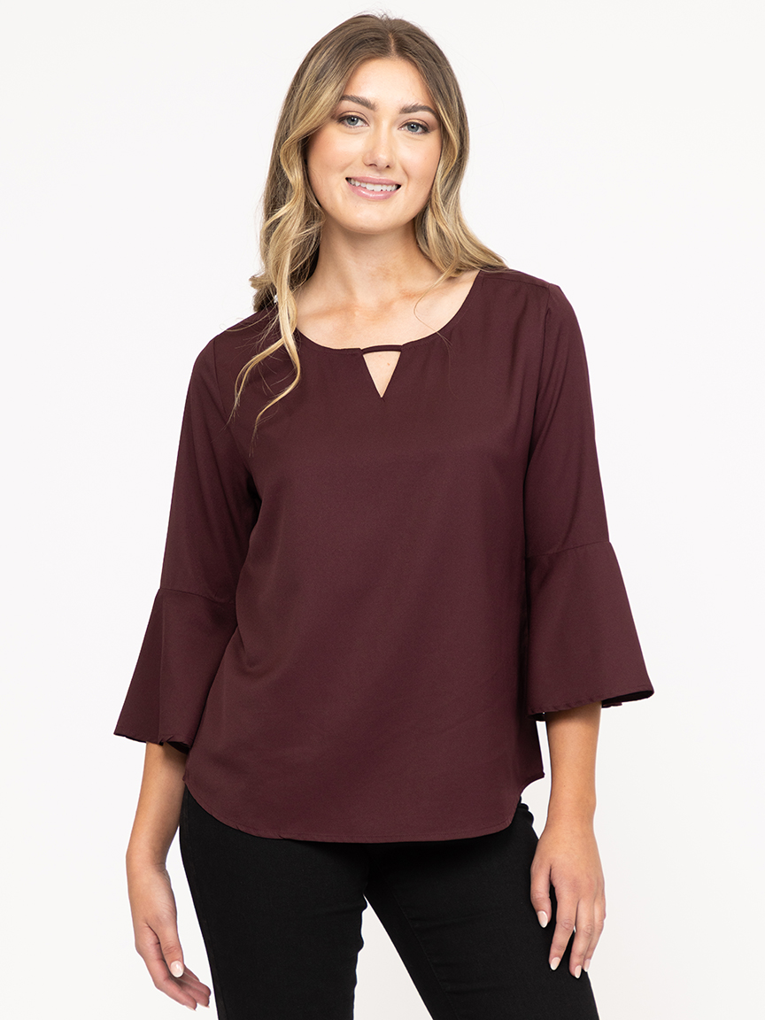 Women's Notch Neck Blouse