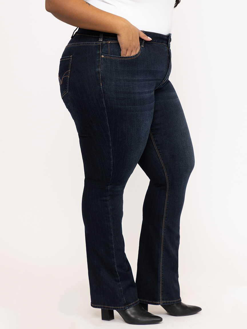 Women's Plus Baby Boot Jeans