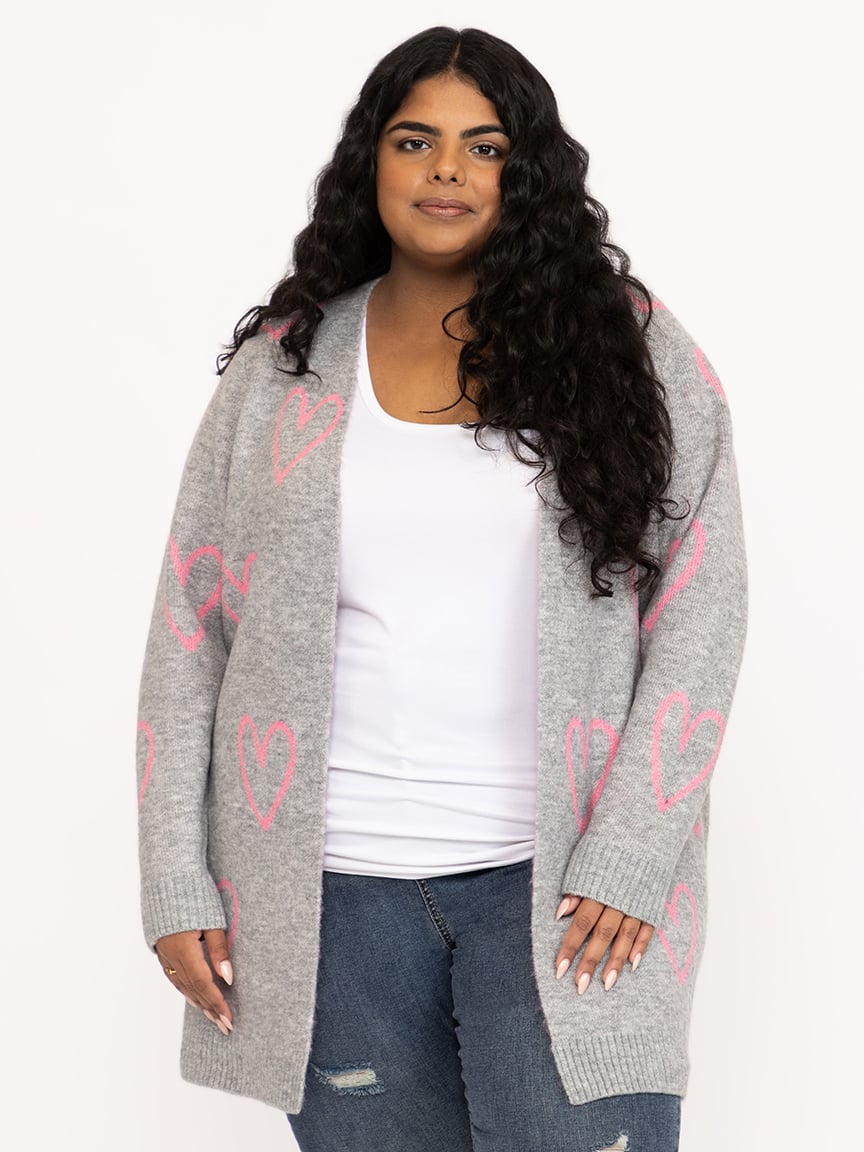 Women's Heart Cardigan