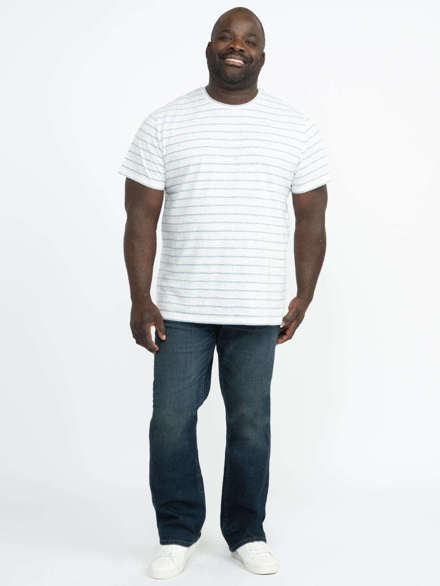 トップス label over shirt(unisex) XSIDE Crew Neck Printed Men's T-Shirt -S5FD81Z8-CVL
