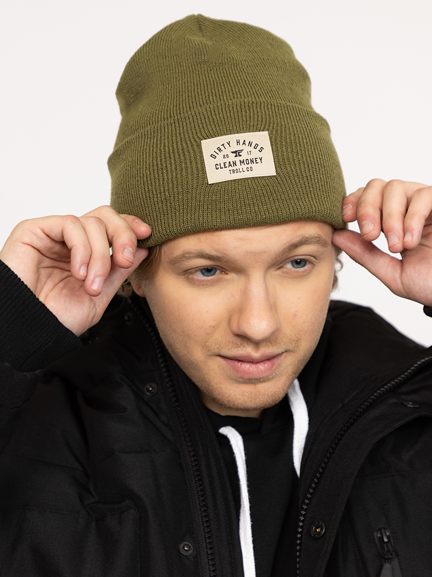 Men's Dirty Hands Clean Money Beanie