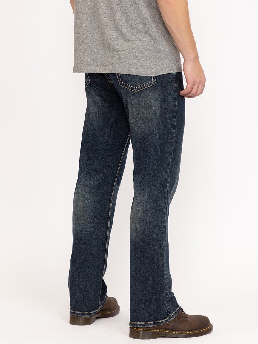 Men's Dark Wash Classic Boot Jeans