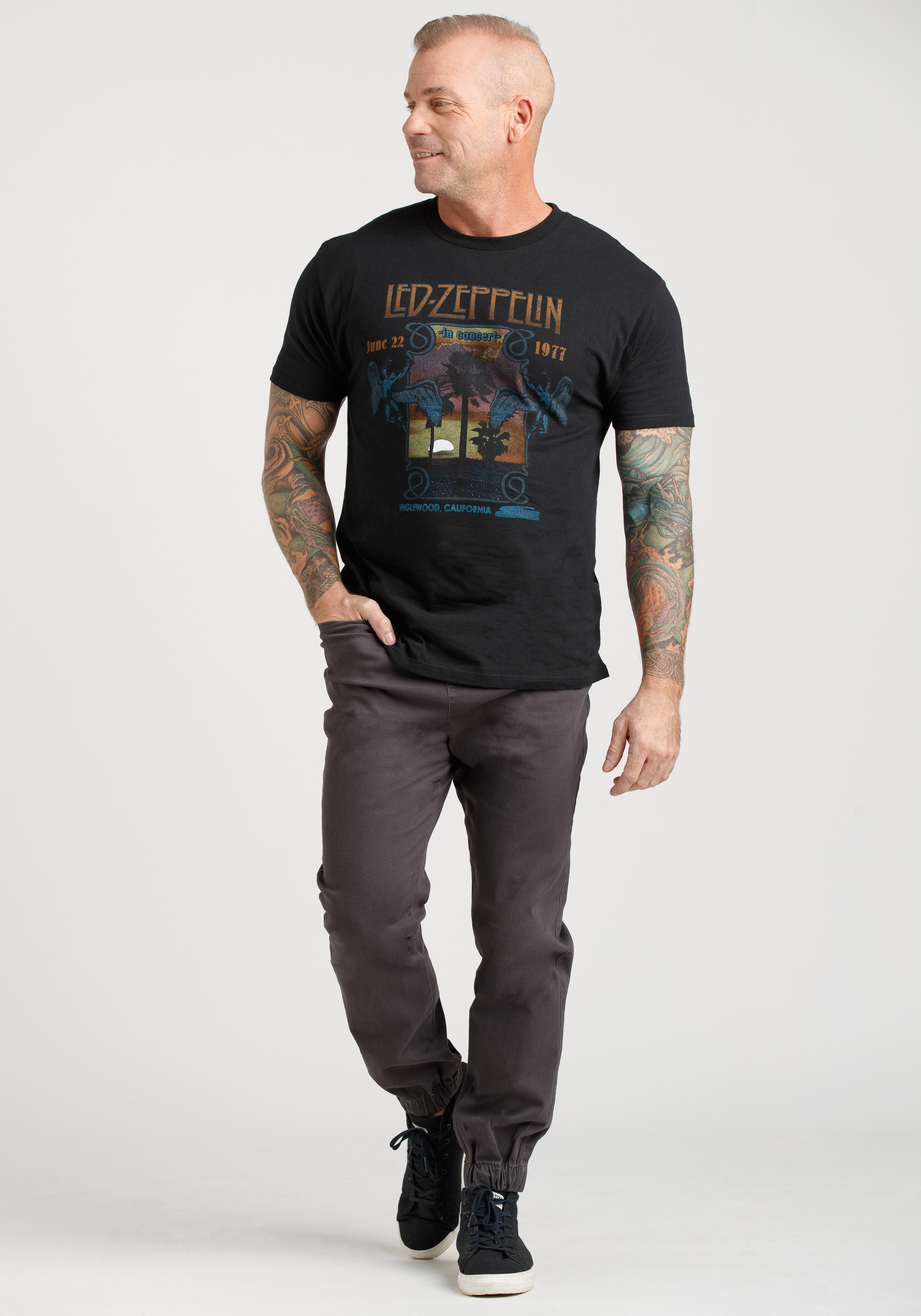 Men's Led Zeppelin Tee Warehouse One