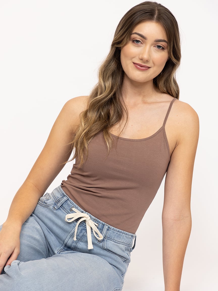 Women's Fitted Scoop Neck Cami