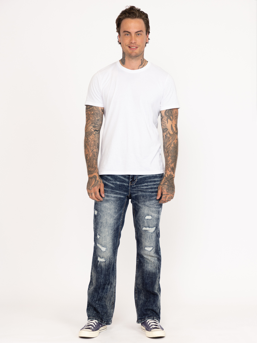 Mens Heritage Colton Bootcut Jeans