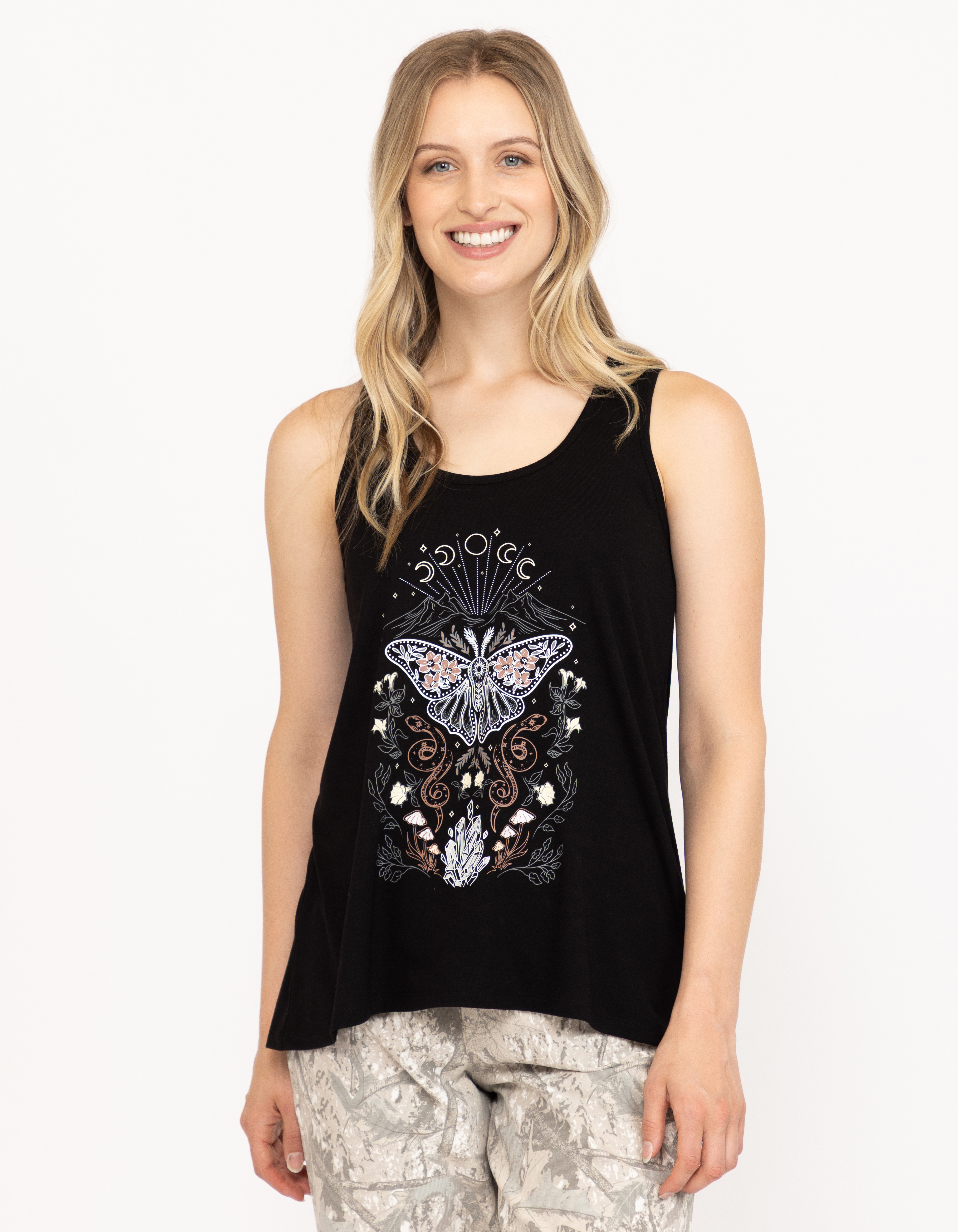 Women's Butterfly Racerback Tank