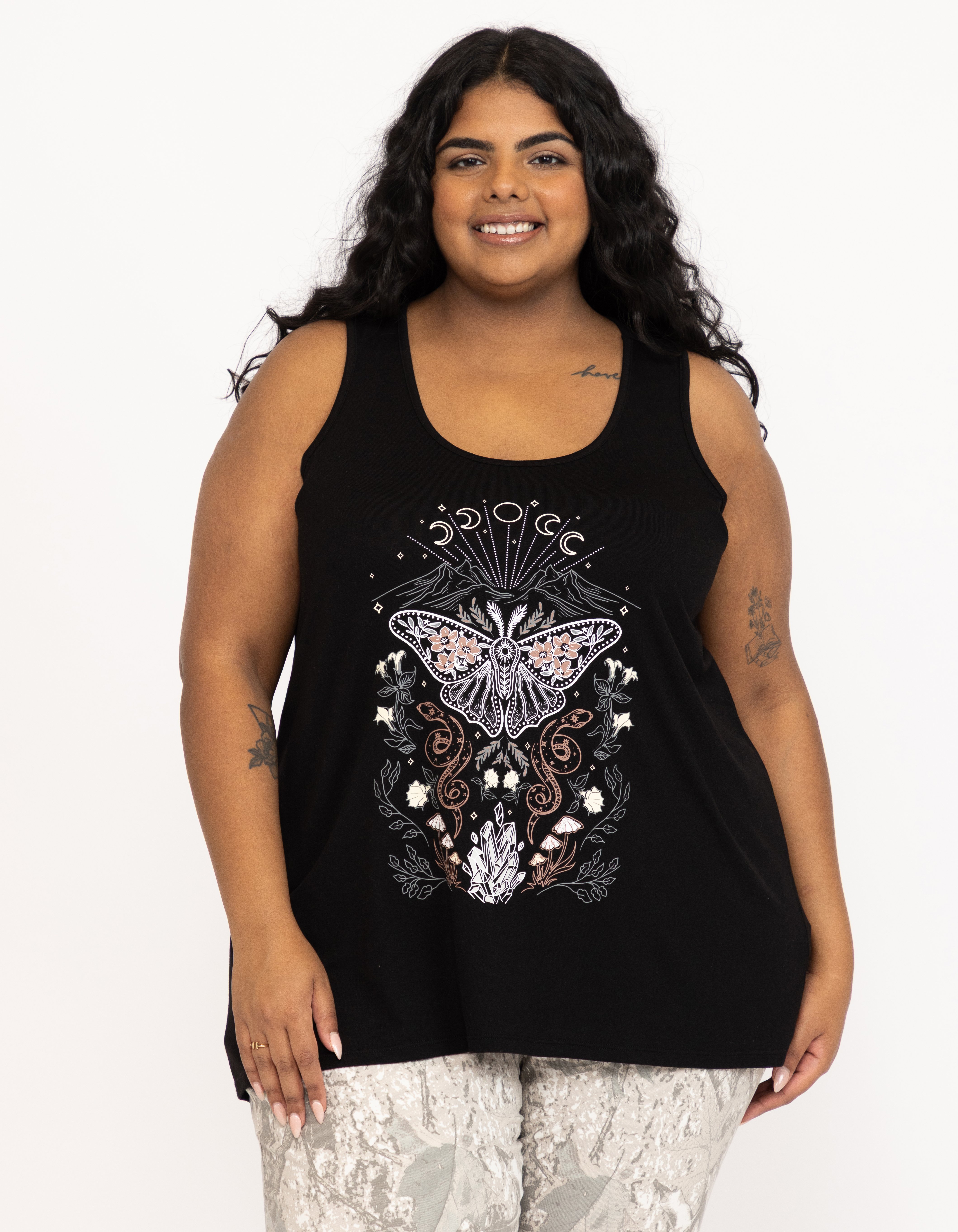 Women's Butterfly Racerback Tank