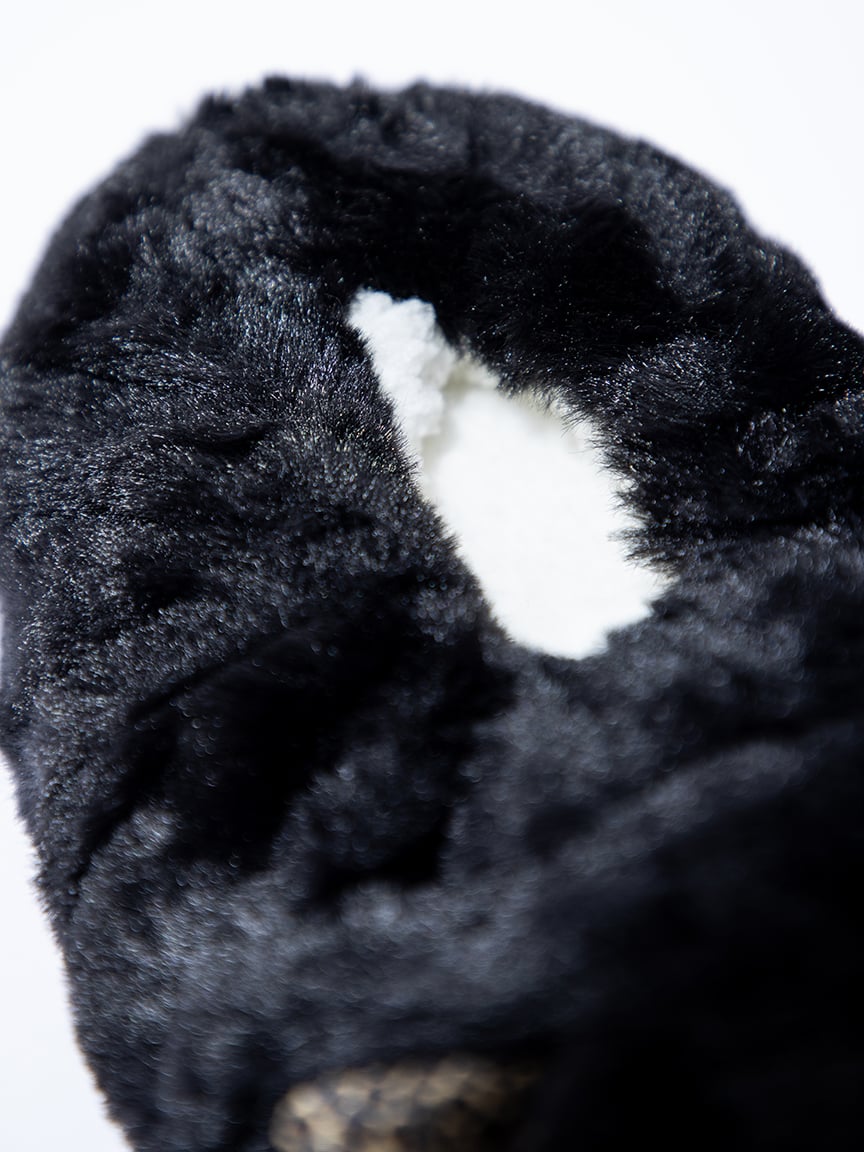 Women's Black Cat Slippers