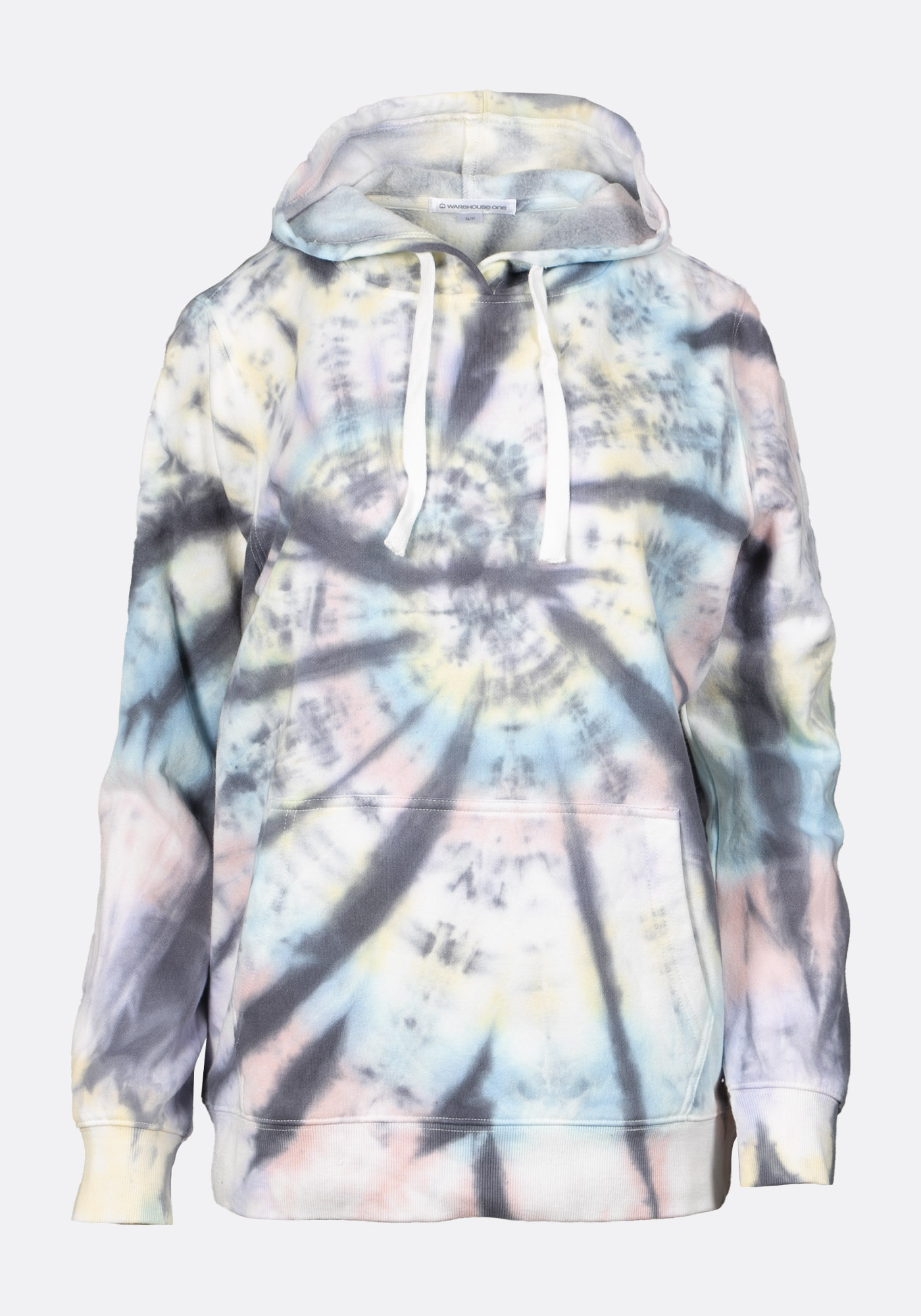 Women's Pastel Tie Dye Hoodie