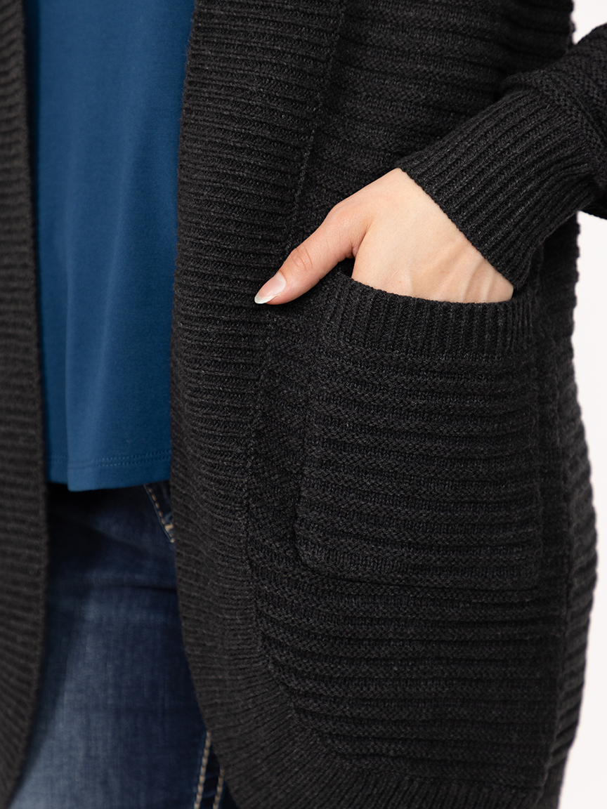 Women's Rib Cardigan Warehouse One