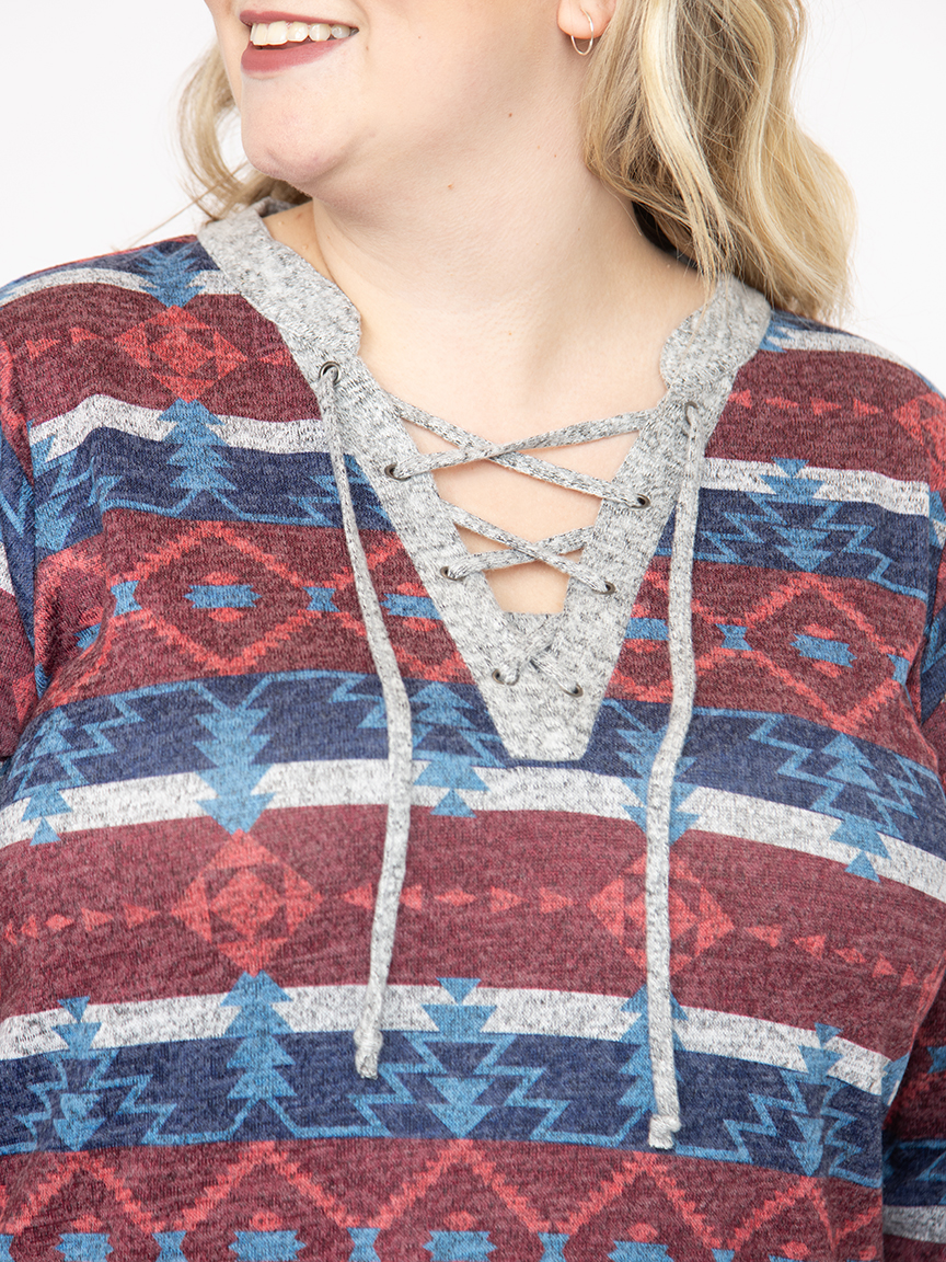 Women's Cross Neck Top
