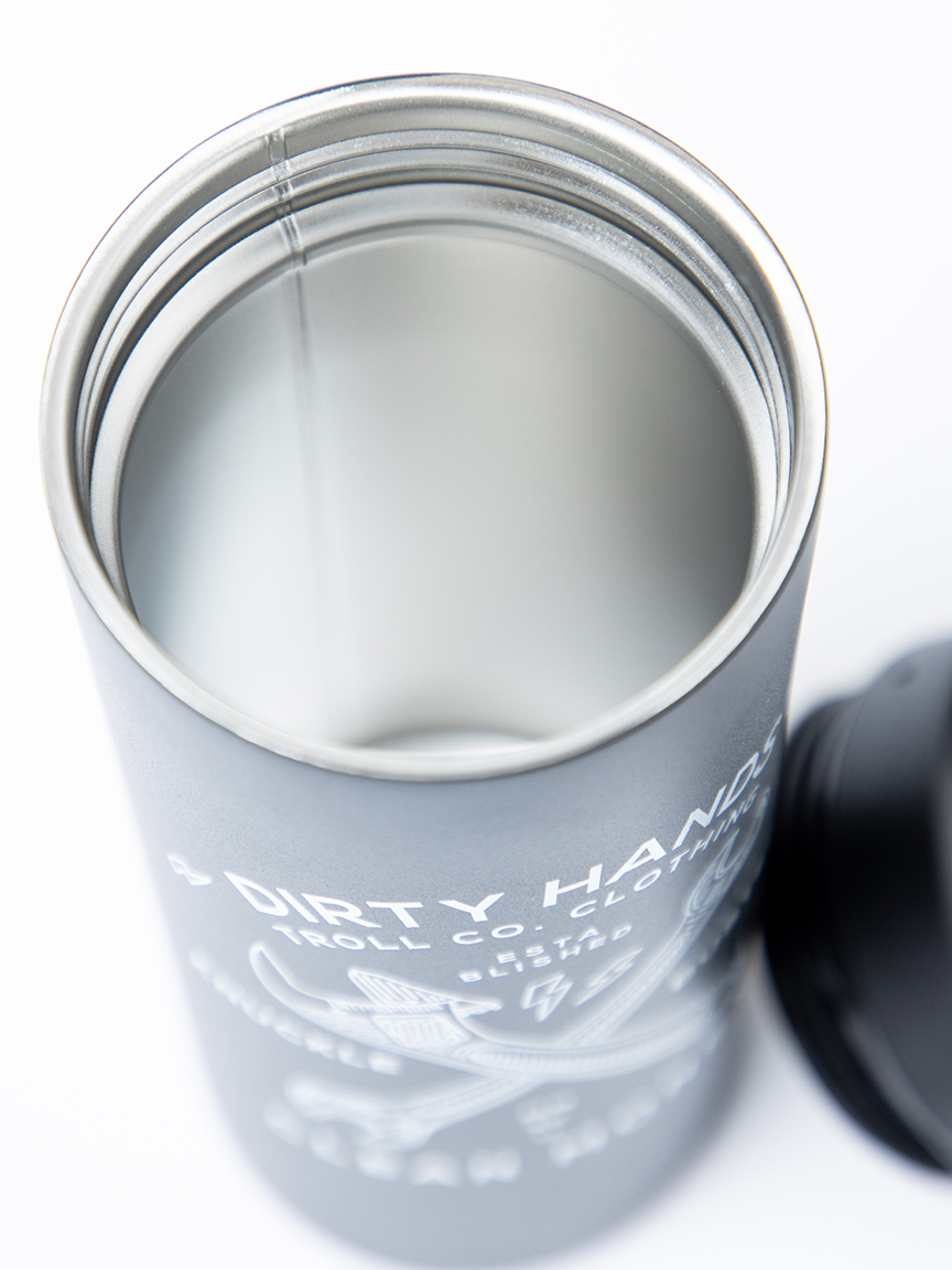 Metal Bottle Drifter Rocker Lid