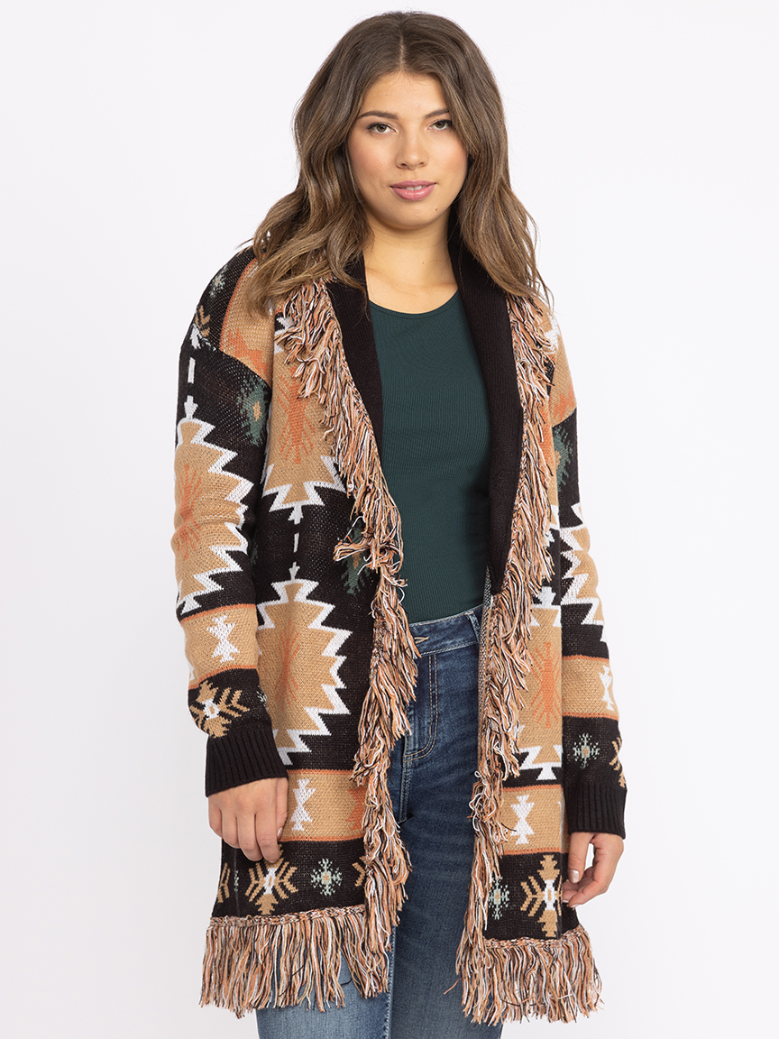 Women's Geometric Cardigan Warehouse One