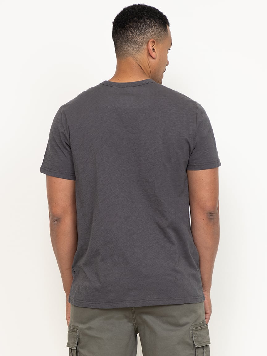 Men's Slub Notch Henley