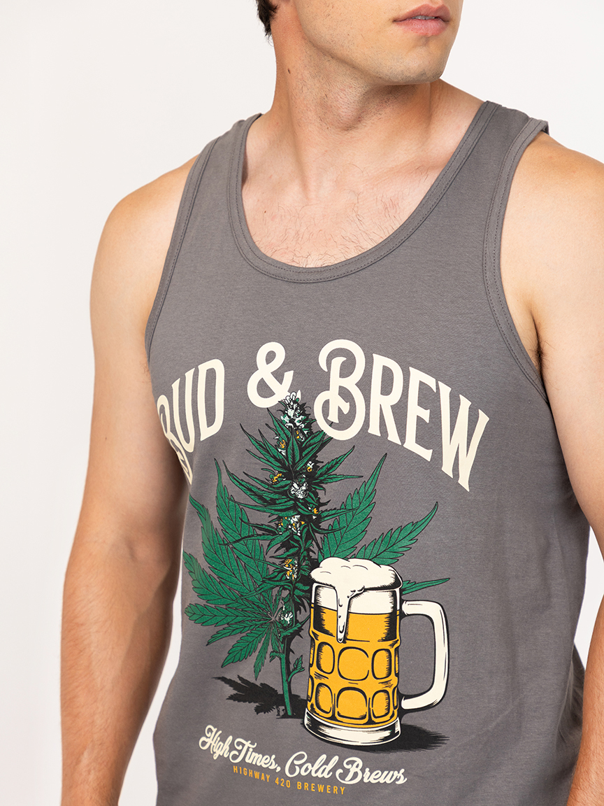 Men's Bud Beer Tank