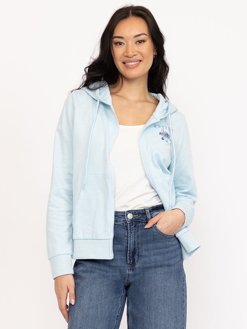 Women's Stitch Zip Up Hoodie