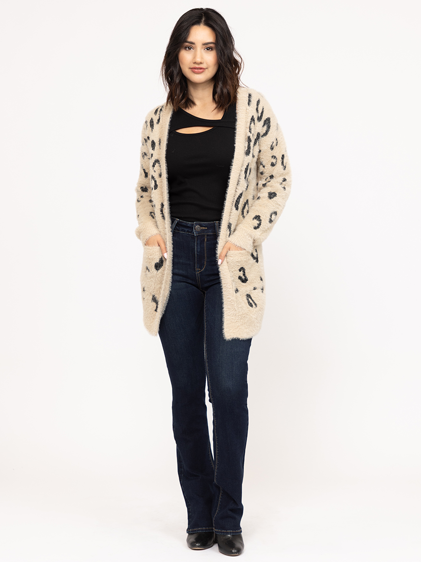 Women's Leopard Cardigan Warehouse One