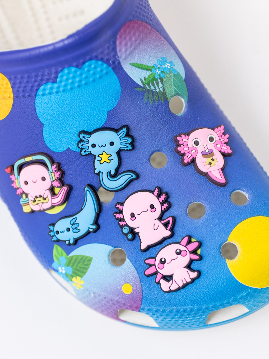 Axolotl Shoe Charm
