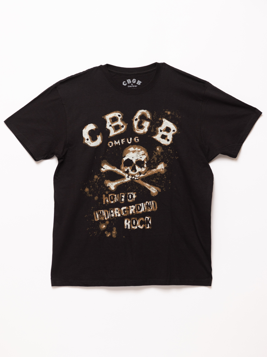 Men's CBGB Punk Skull Tee