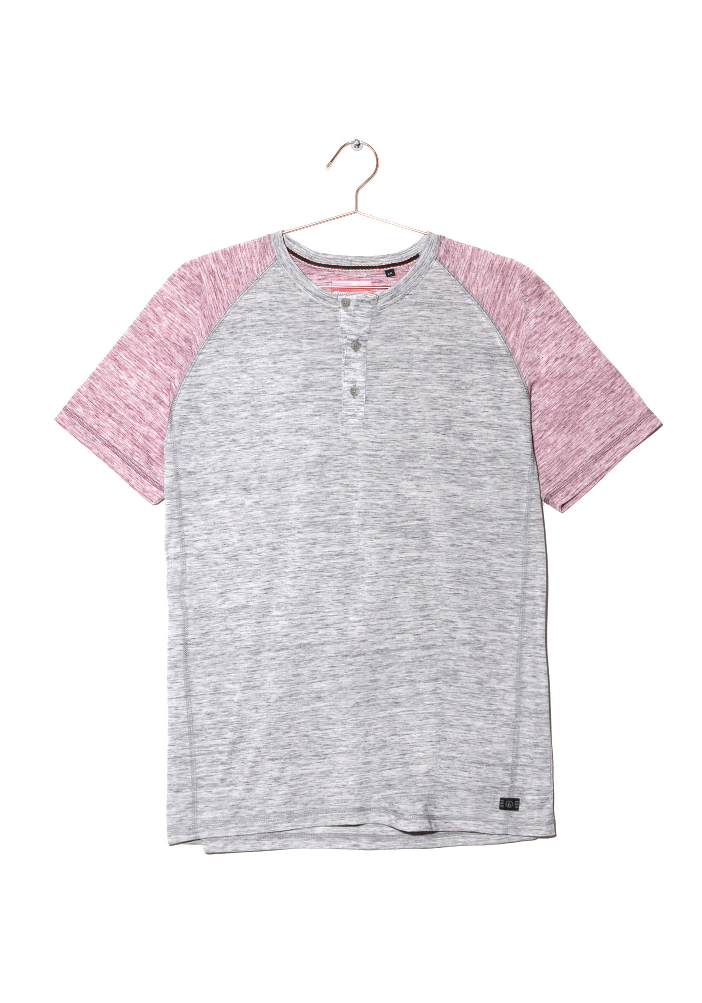 Men's Raglan Henley Tee