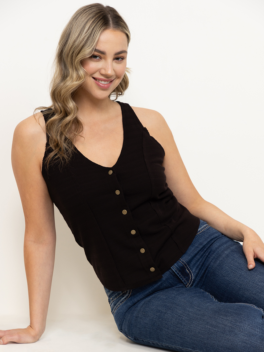 Women's Snap Front Vest