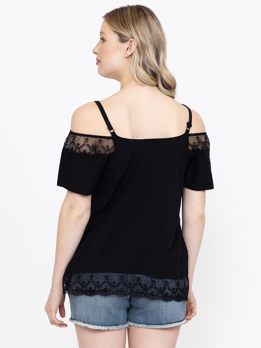 Women's Cold Shoulder Top Warehouse One