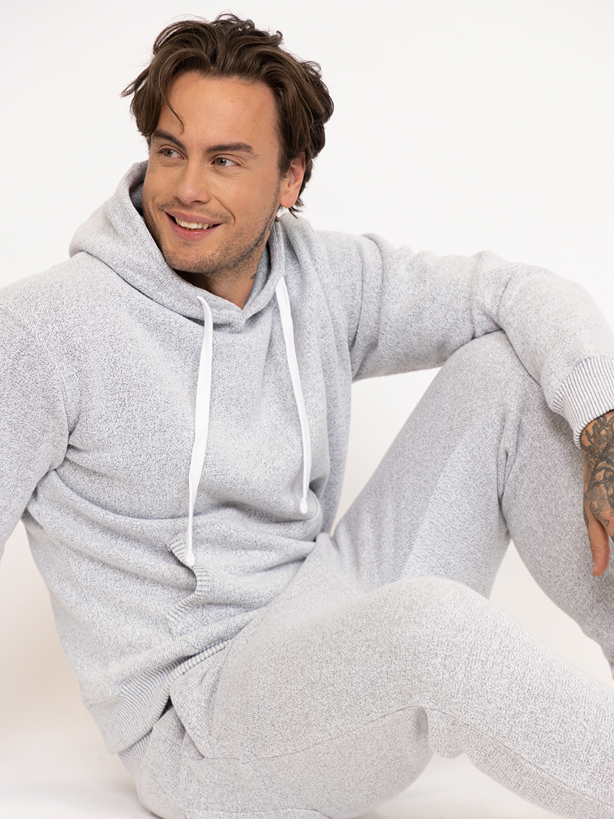 Men's Sweater Knit Hoodie