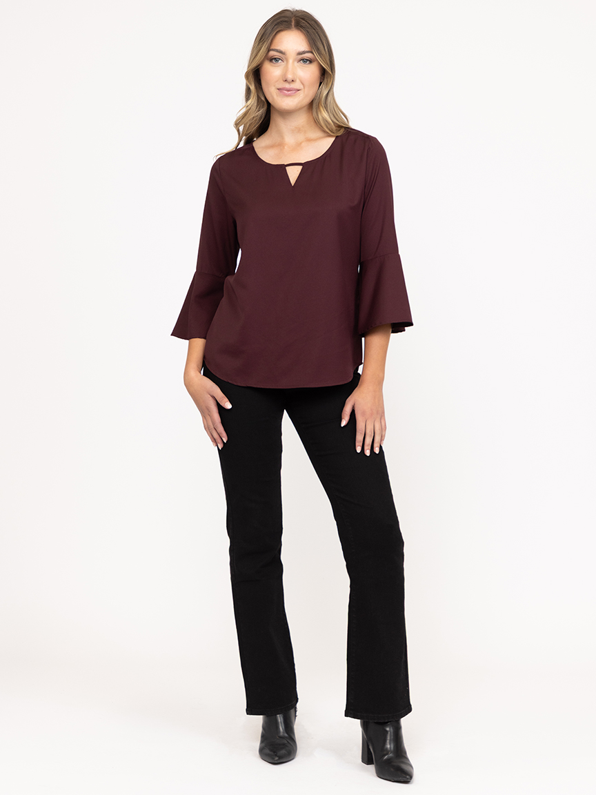 Women's Notch Neck Blouse