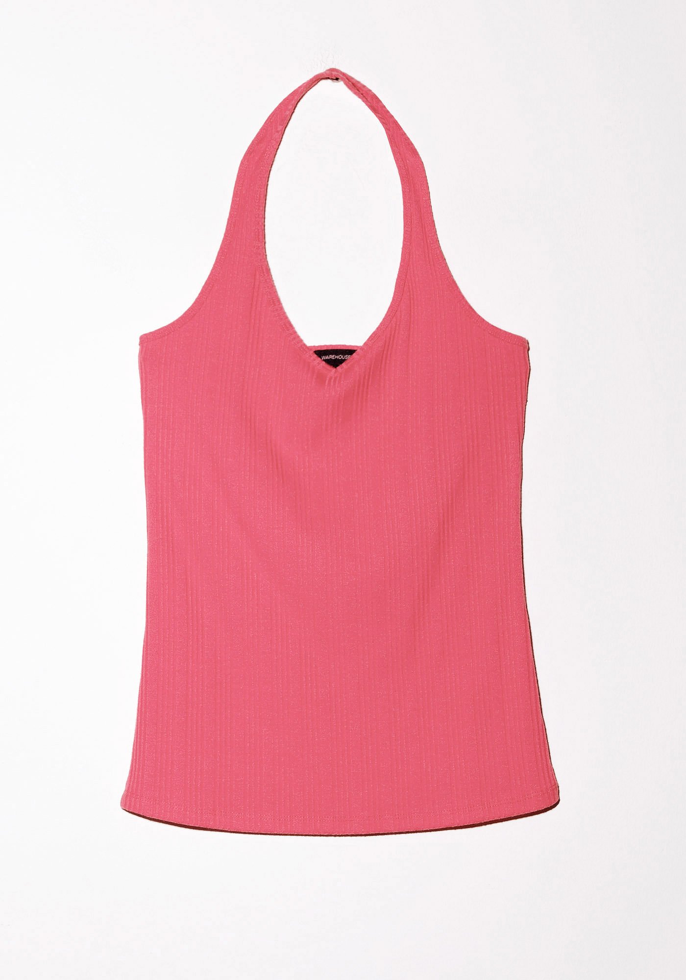 Women's Ribbed Halter Tank
