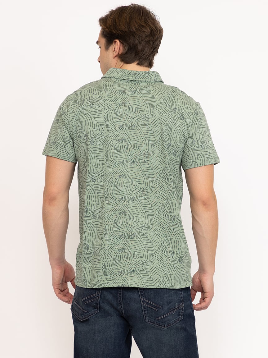 Men's Leaf Polo Shirt