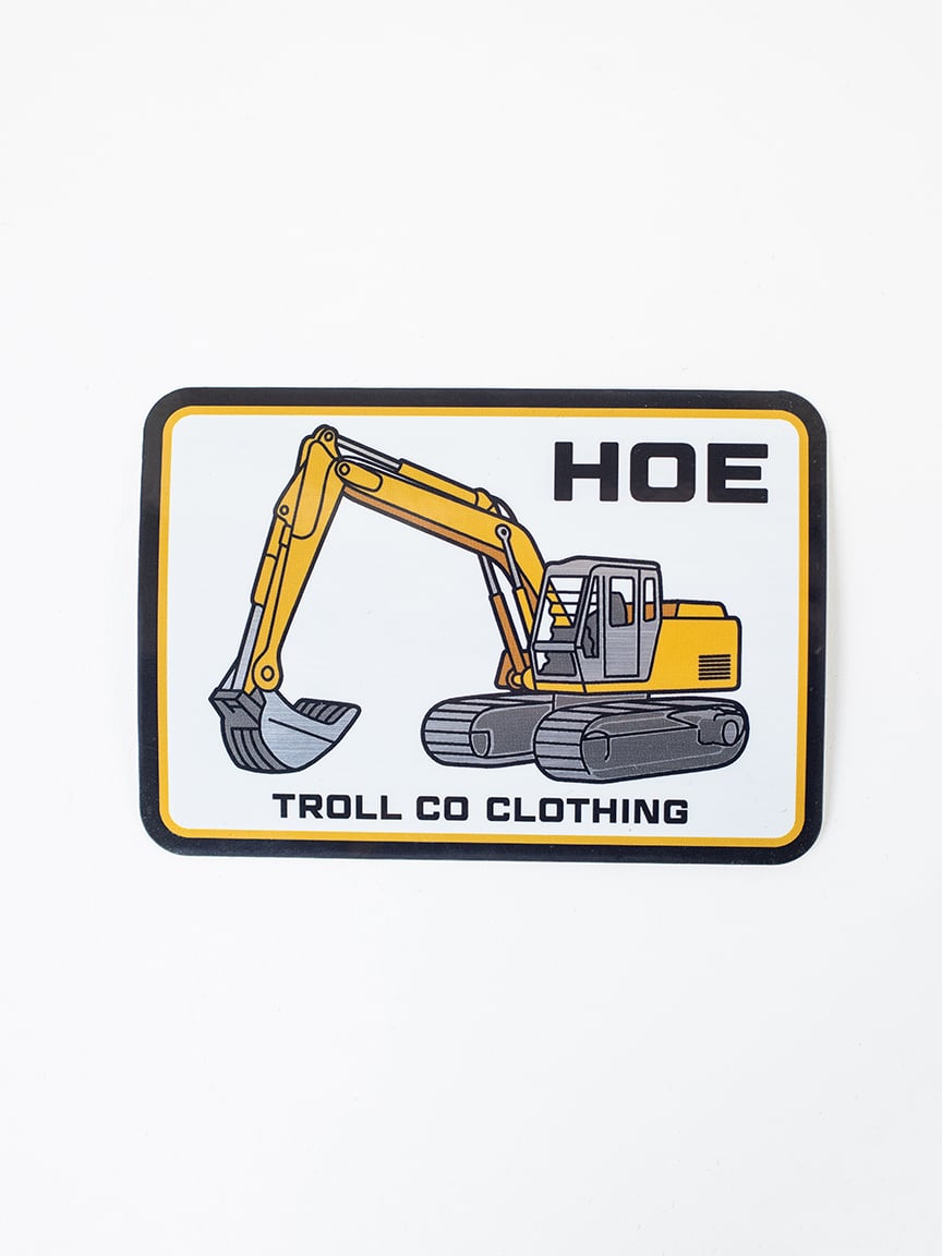 Hoe Sticker