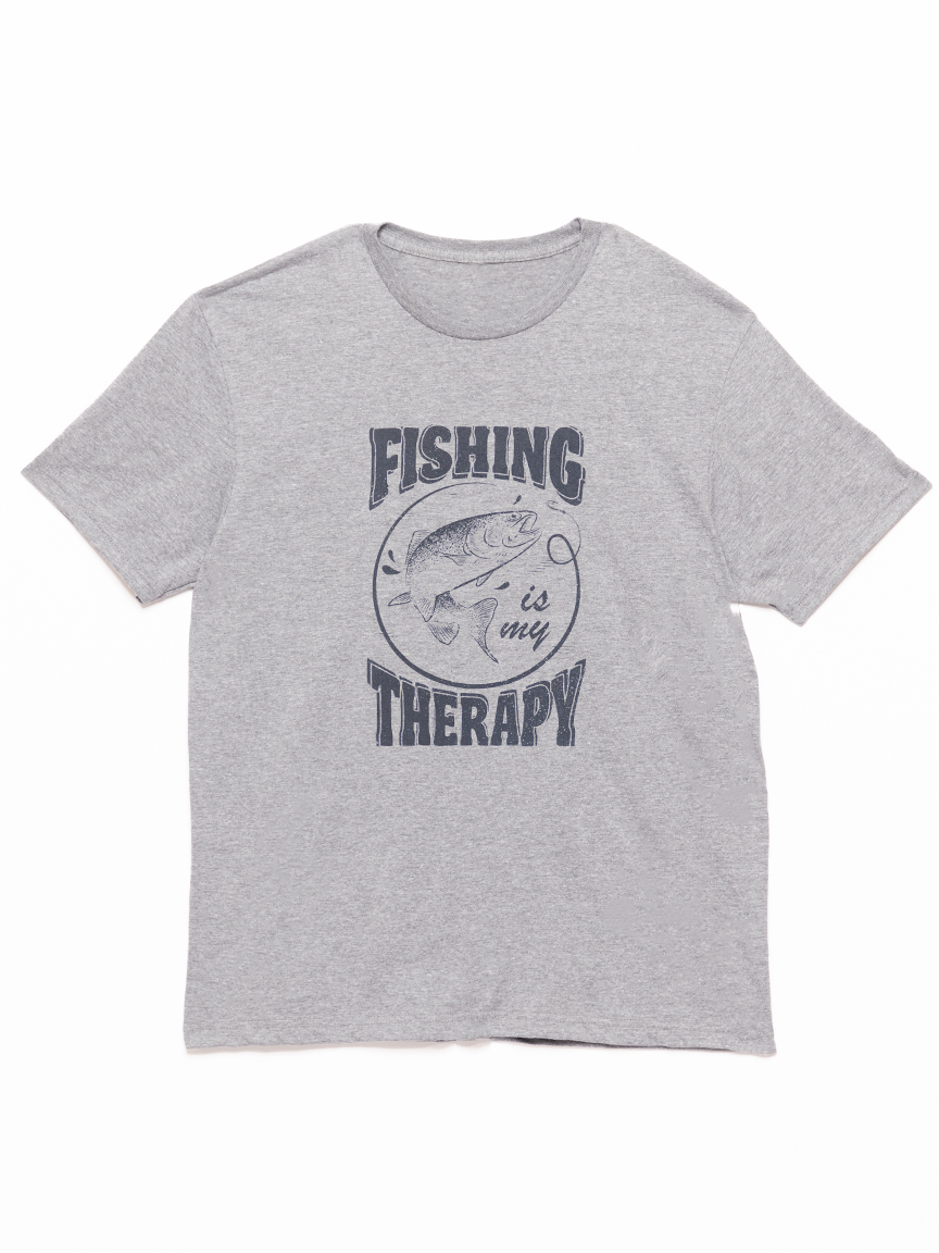 Men's Fishing is my Therapy Tee