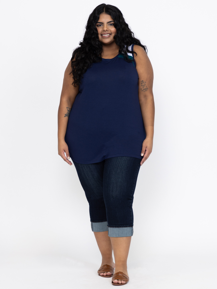 Women's Baseball Tank Warehouse One