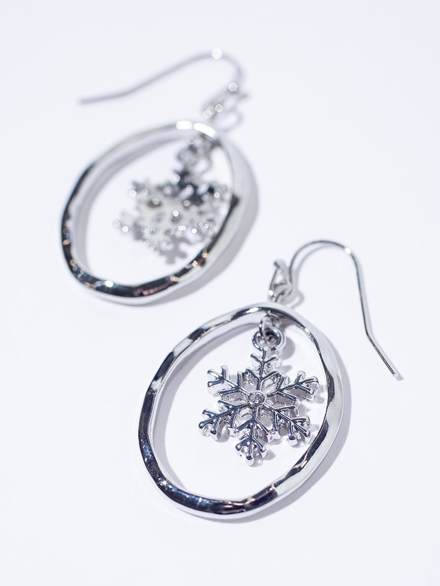Women's Snowflake Earrings