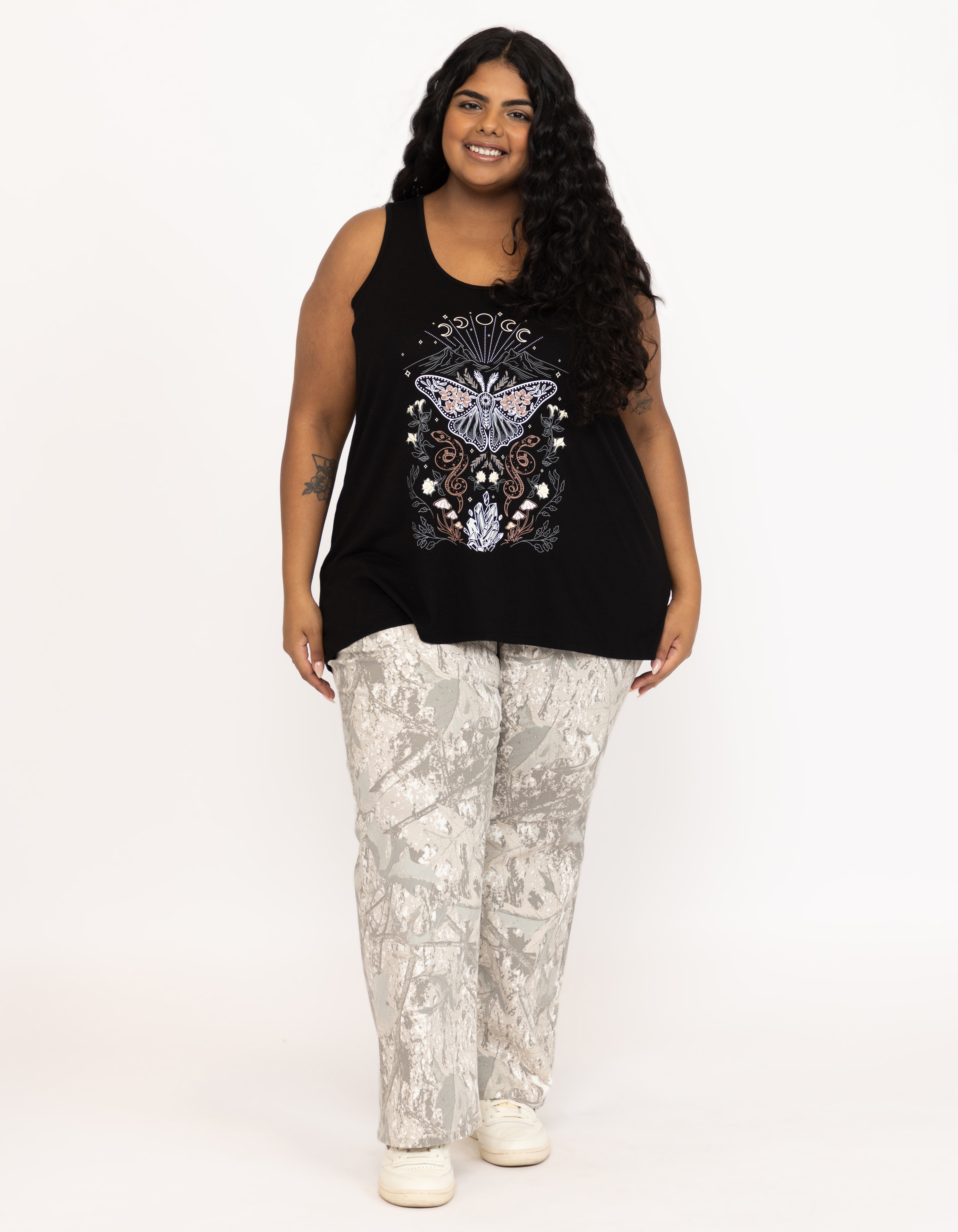 Women's Butterfly Racerback Tank