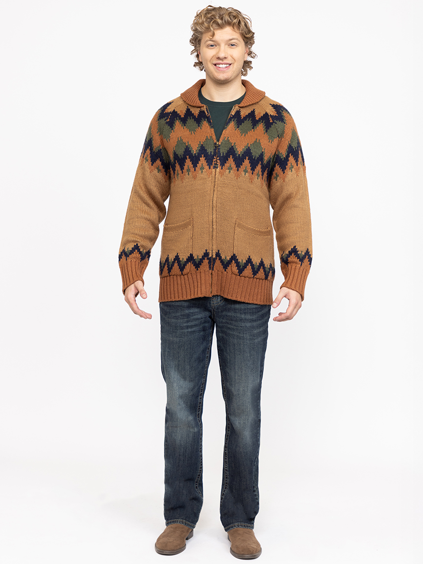 Men's Geometric Sweater